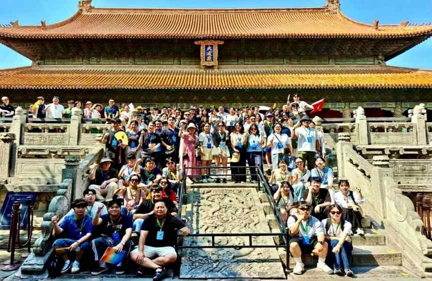 百名韓國青年相聚孔子故裏