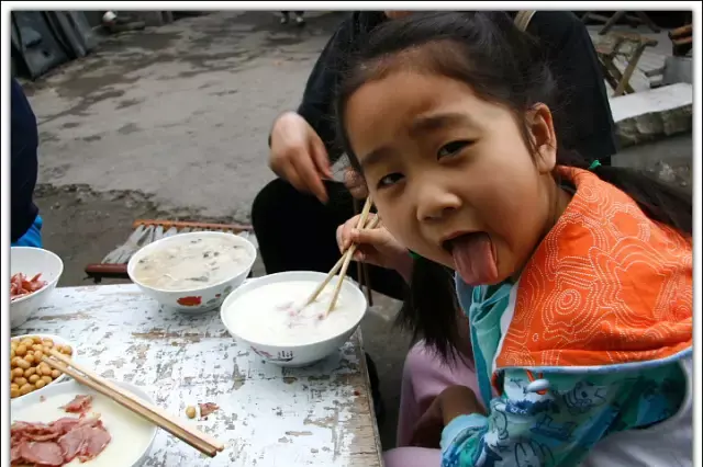曲阜名吃--粥泡羊肉